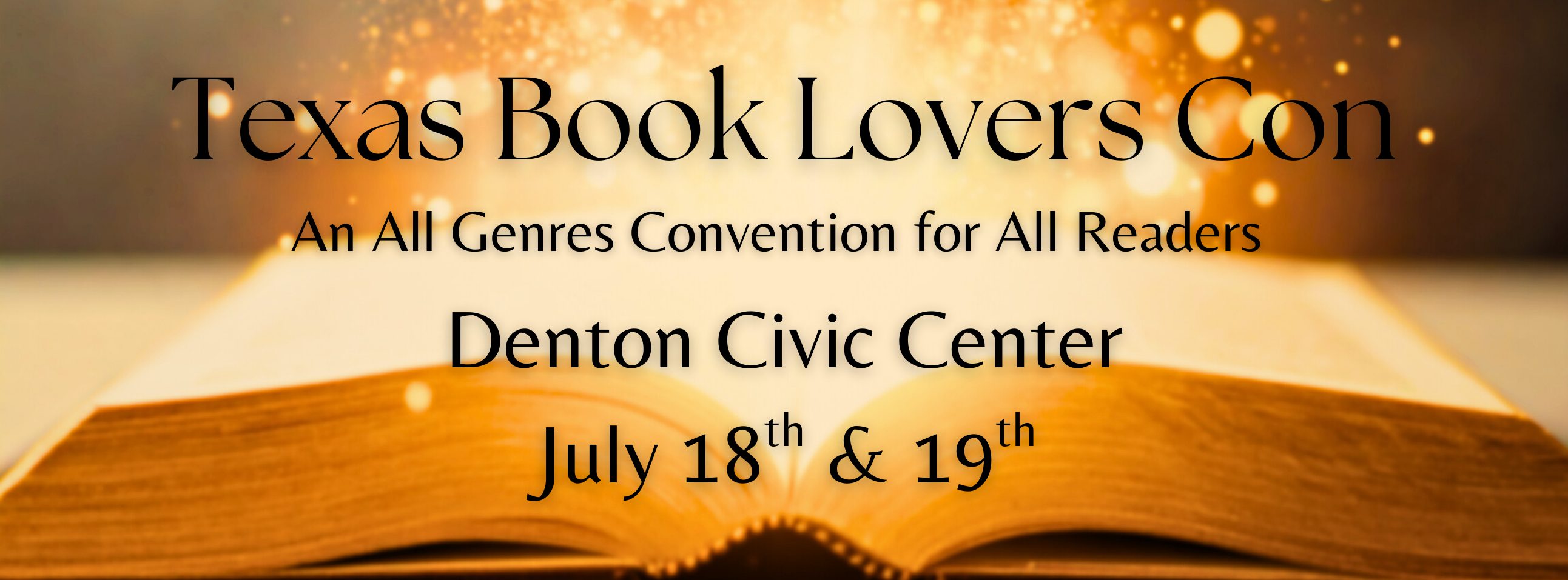 Upcoming events poster